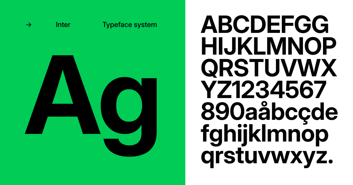 Inter Font Family Inter Font Family
