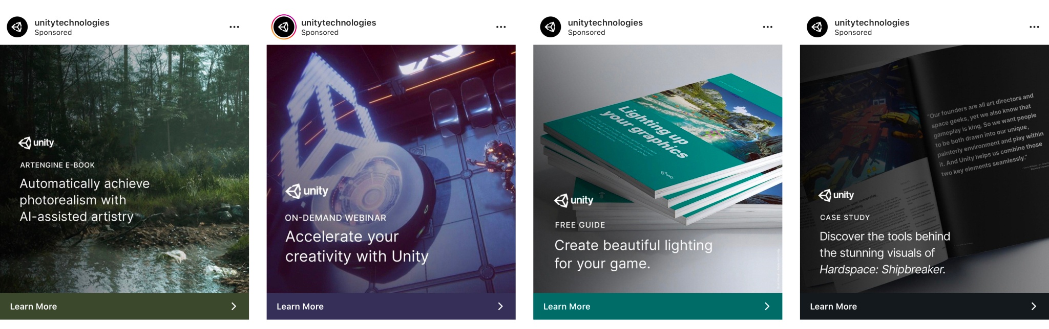 Unity Instagram ads
